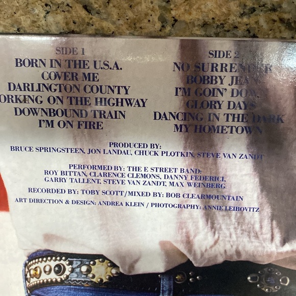 Bruce Springsteen- Born In The USA Original Pressing Vinyl Record LP - Picture 5 of 8